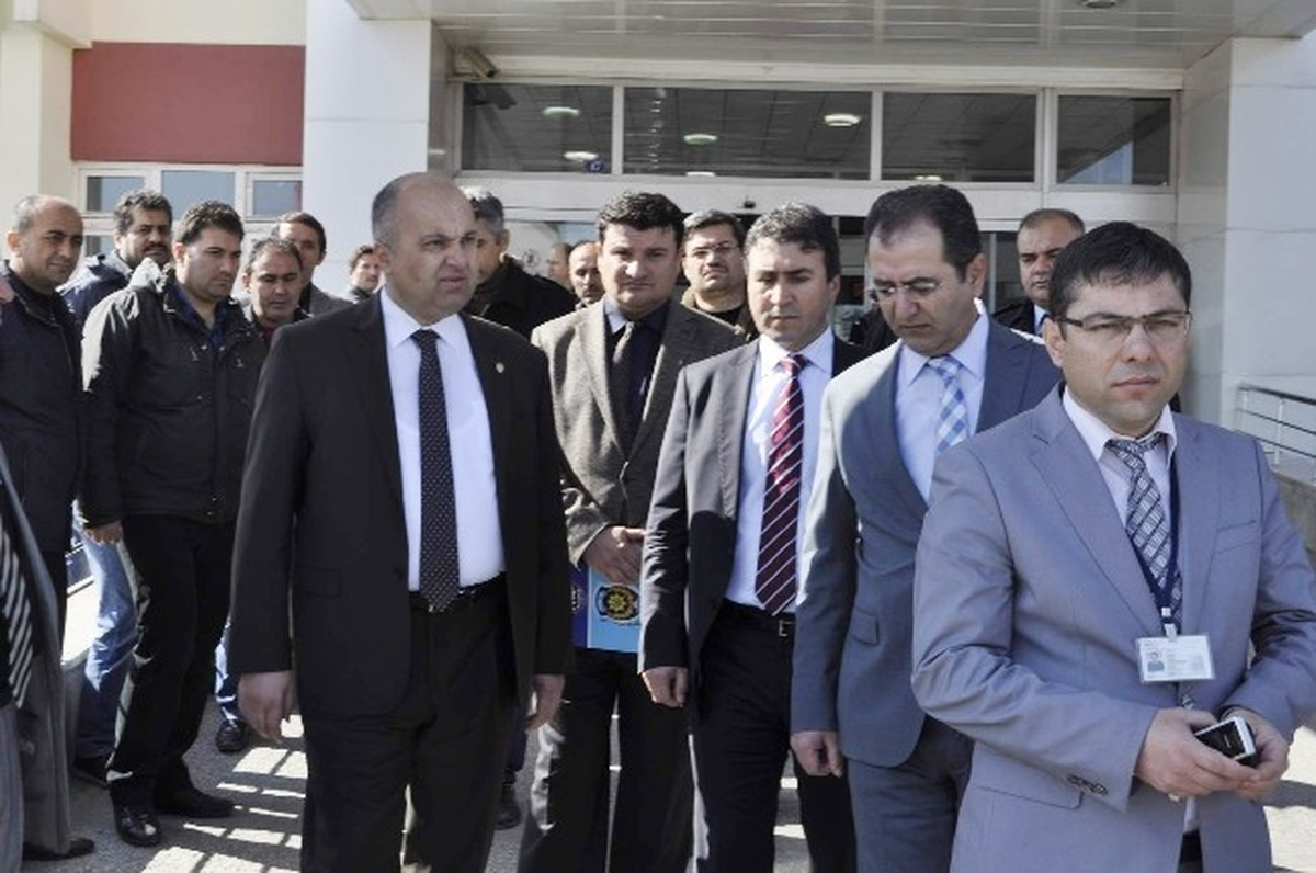 Emniyet Müdürü Mustafa Aydın Yaralı Polisleri Ziyaret Etti
