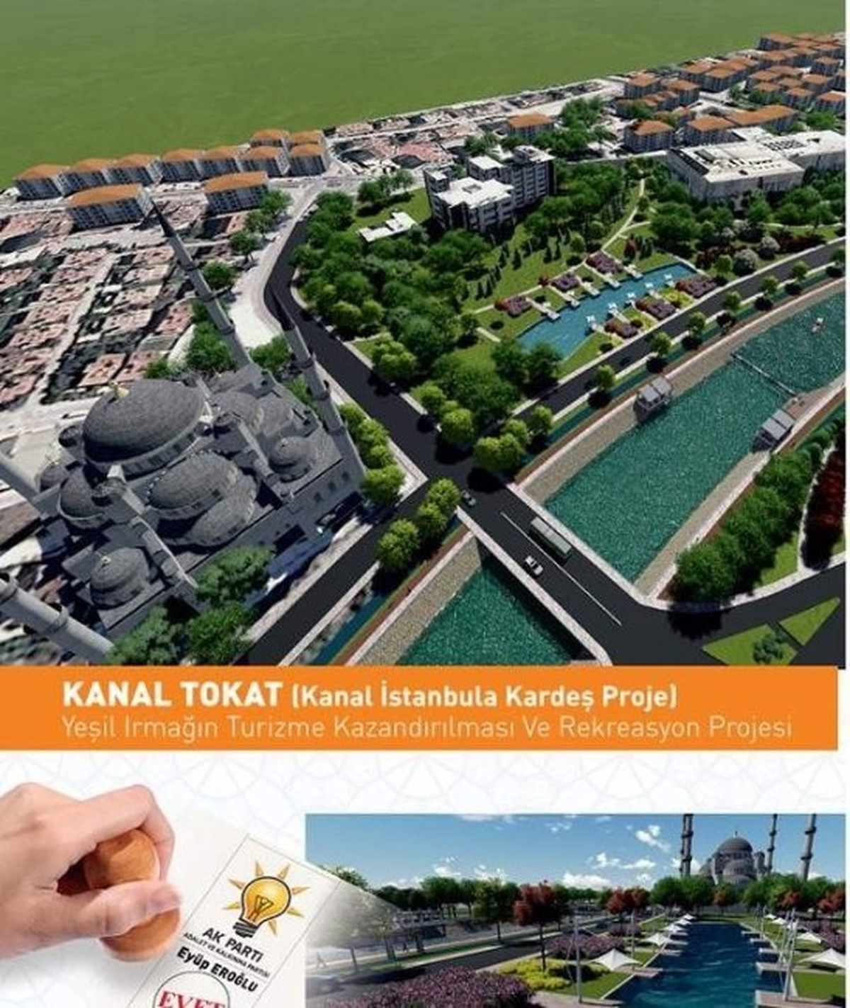 Eroğlu\'dan Vizyon Şehir Projeleri