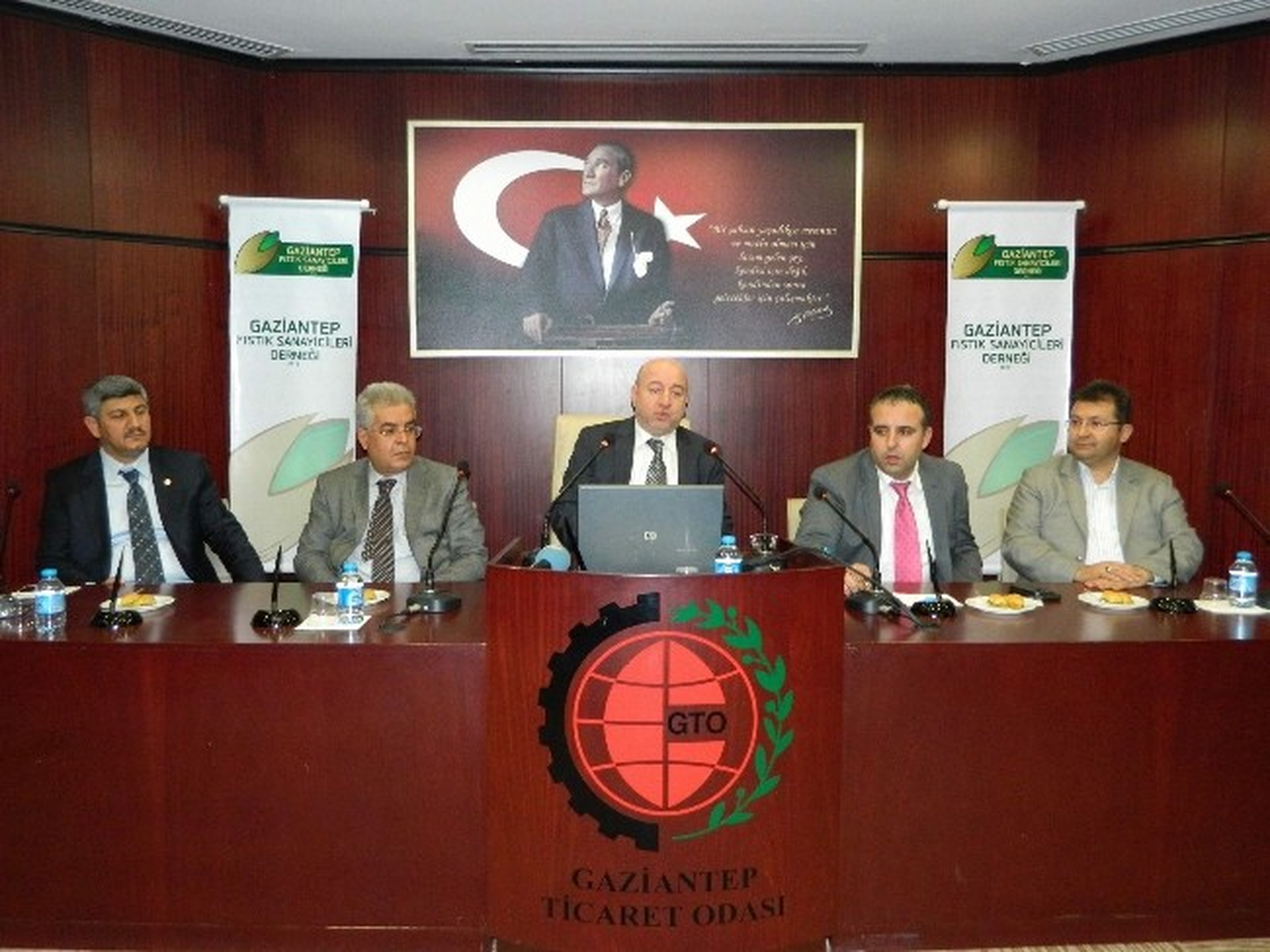 Gaziantep Fıstık Sanayicileri Derneği Tanıtım Toplantısı Yapıldı
