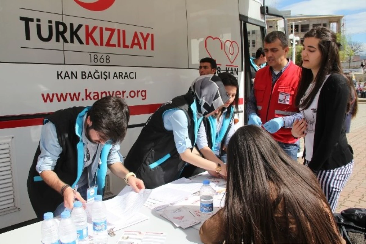 Giresun Üniversitesi Öğrencileri "Onlar Bizim İçin Canlarını Verdi, Biz Kanımızı Veriyoruz"...