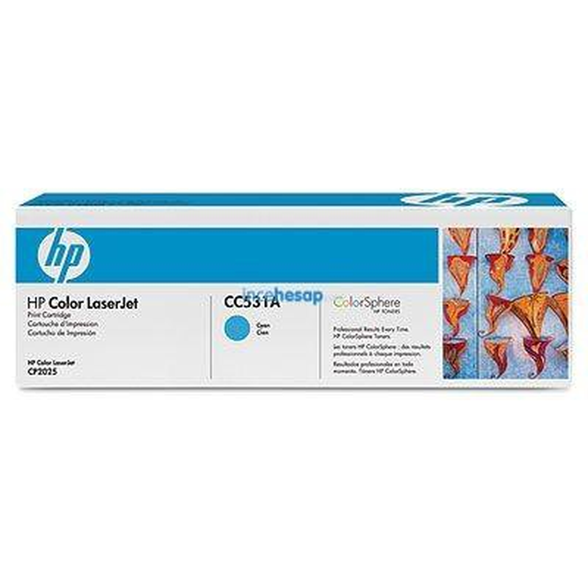 Hp Cc531a Renkli Toner (Cm2320/fxı/nf/2025dn/c)
