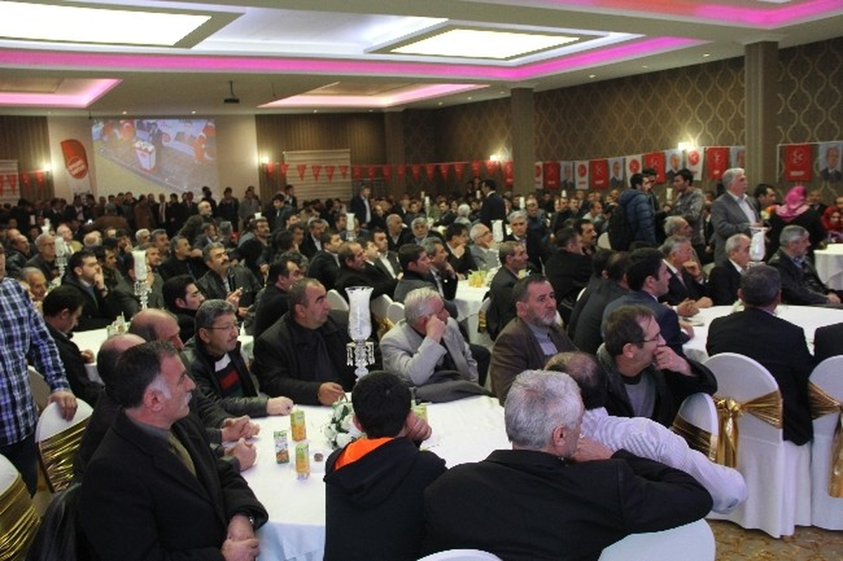 MHP Erzurum Büyükşehir Belediye Başkan Adayı Kamil Aydın, Projelerini Tanıttı