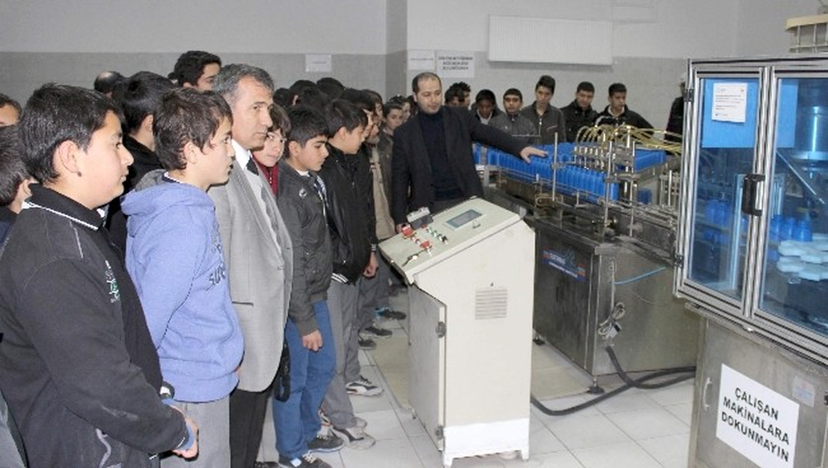 Öğrencilere Sanayi ve Üretimin Önemi Anlatıldı