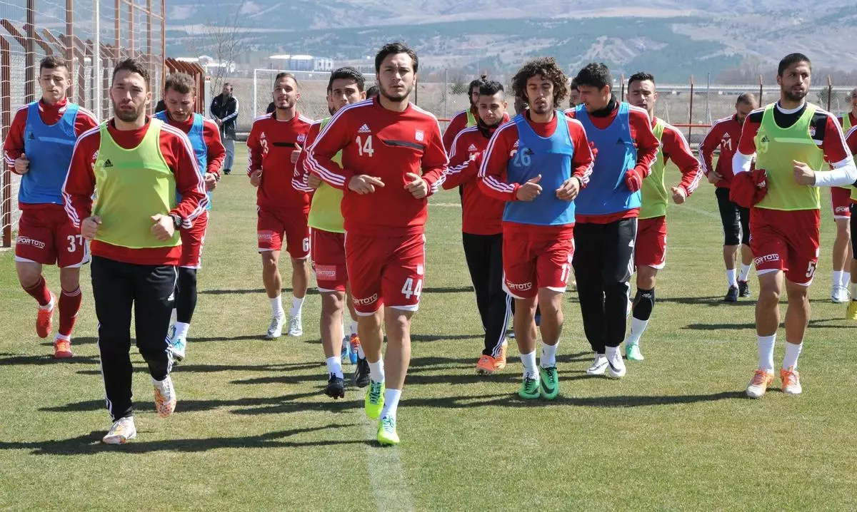 Sivasspor'da Kayseri Erciyesspor Maçı Hazırlıkları