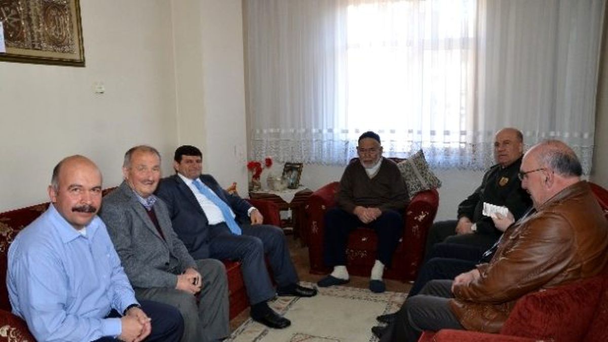 Vali Mayda, Kore Gazisi Korkut\'u Evinde Ziyaret Etti