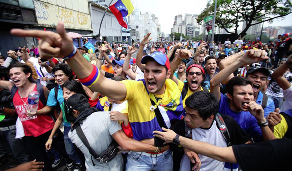 Venezuela\'daki Gösteriler