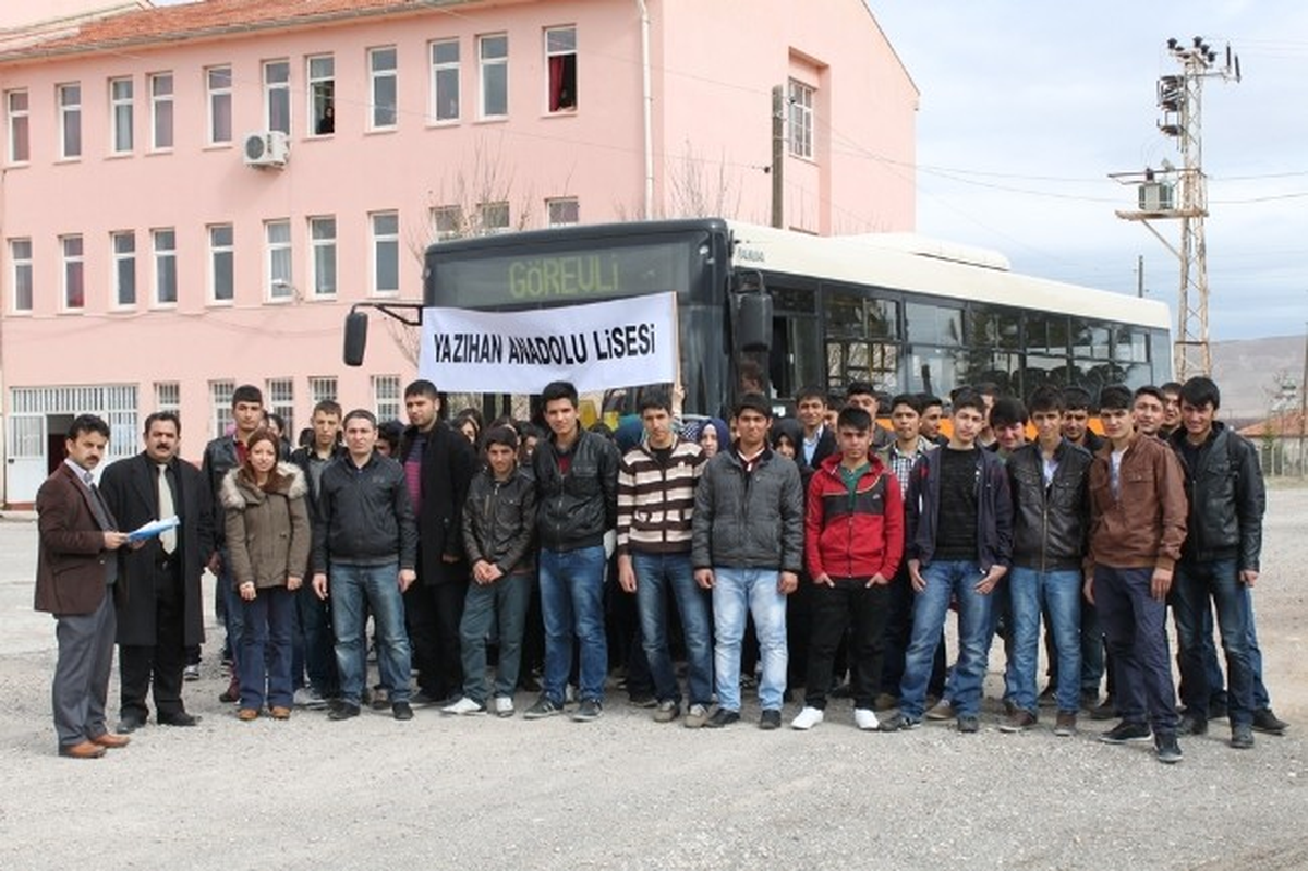 Yazıhan Anadolu Lisesi Öğrencileri, İnönü Üniversitesi\'ni Gezdi
