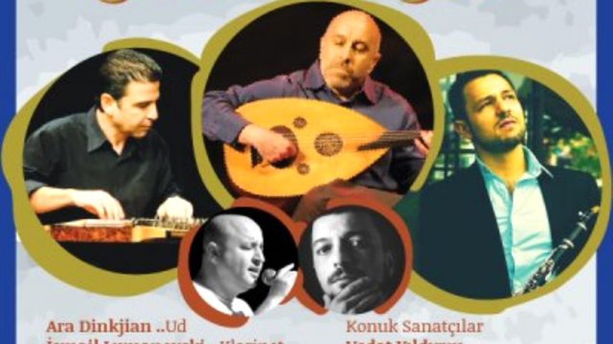 Ara Dinkjian, Mehmet Erdem, Vedat Yıldırım Boğaziçi Sahnesinde