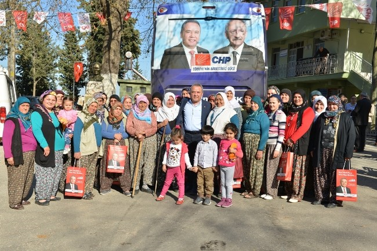 Başkan Böcek, Köy Ziyaretlerine Devam Ediyor