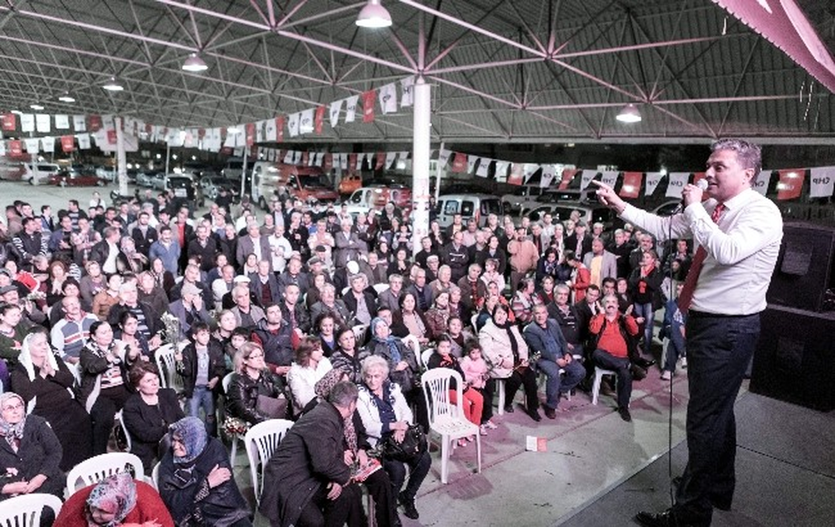 CHP Muratpaşa Adayı Uysal Yenigün\'de Vatandaşlarla Buluştu