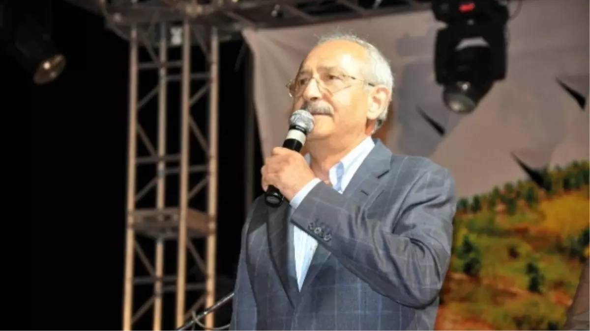 Kılıçdaroğlu, Tokat\'ta Konuştu