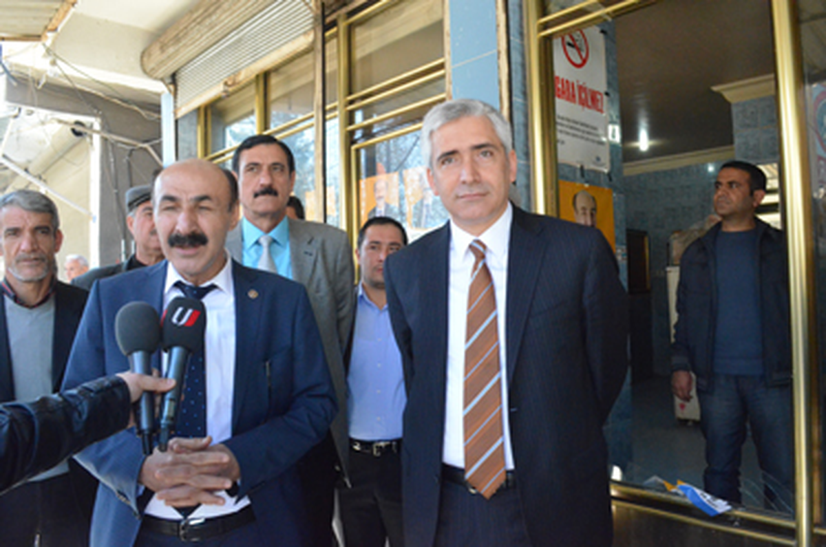 Ensarioğlu Saldırı Yapılan Seçim Bürosunda İnceleme Yaptı