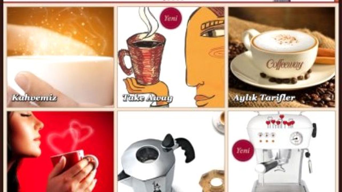 Gurme Kahve Zinciri Coffeeway\'in Web Sitesi Hizmete Açıldı