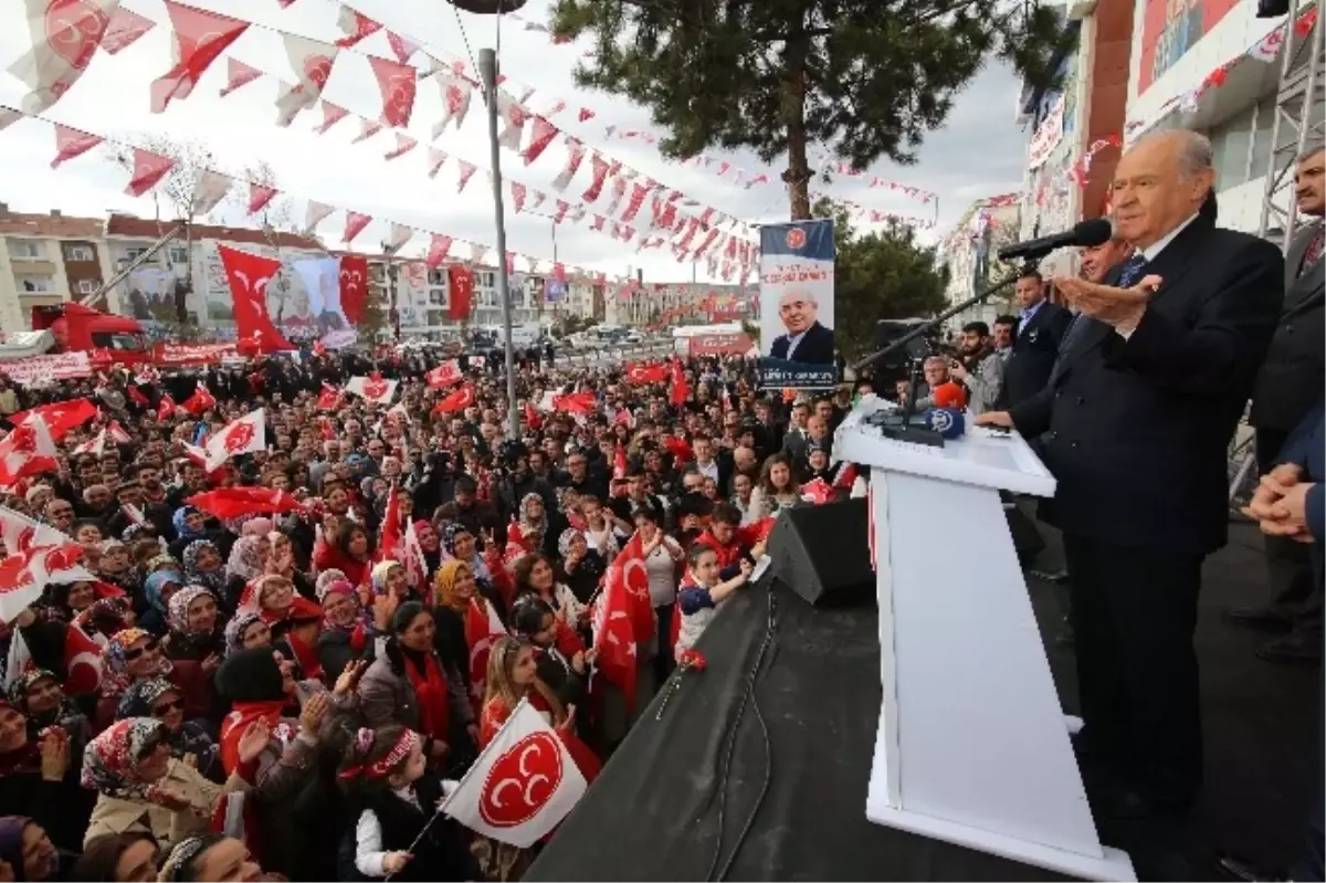 Bahçeli: Bu Ülkede Ne Haşhaşi Ne de Hain Var