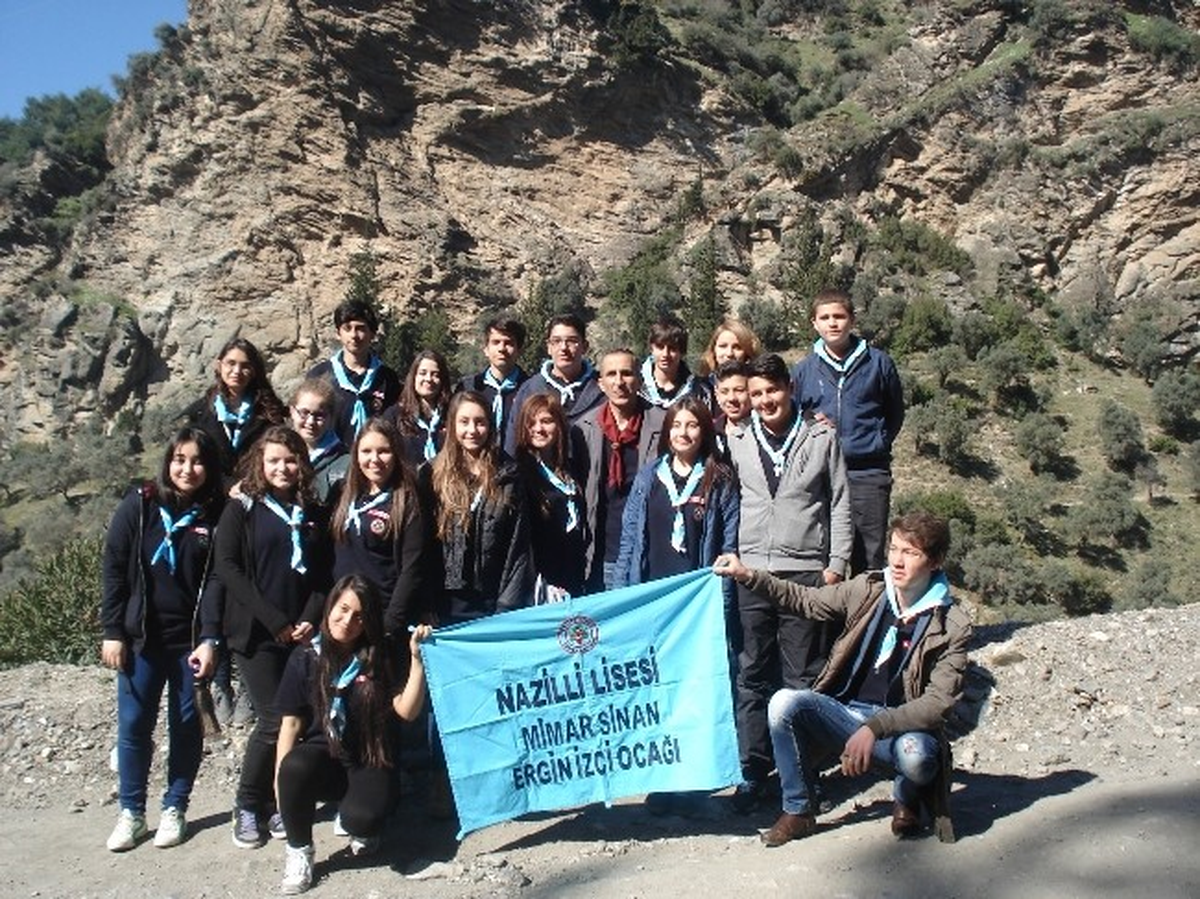 Nazilli İzcileri Paşa Yaylası Yürüyüşünde