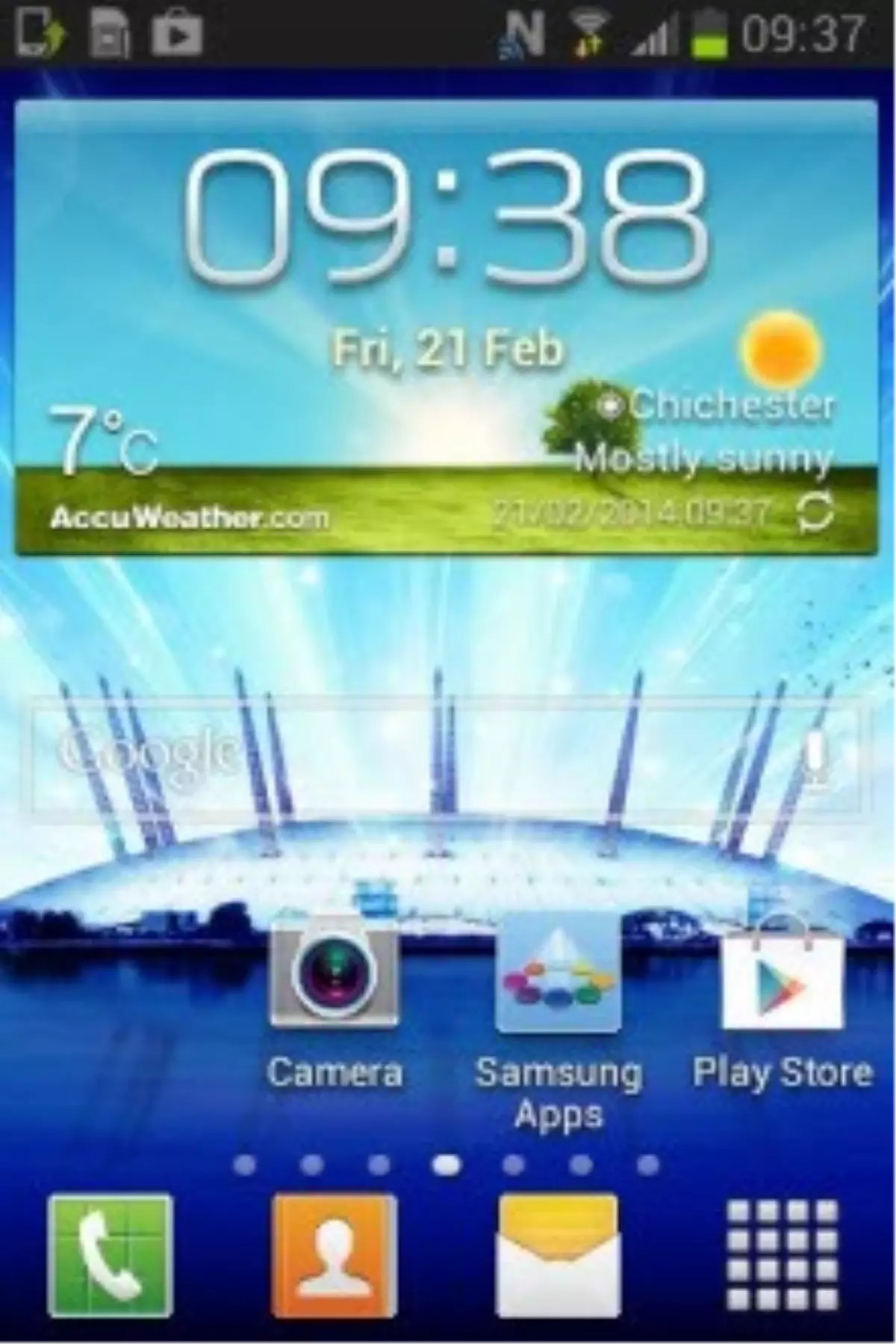 Samsung Galaxy Young Testte!