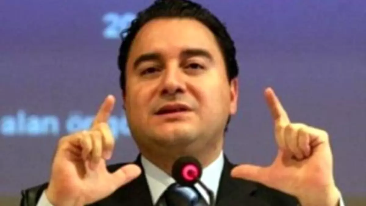 Başbakan Yardımcısı Ali Babacan Açıklaması