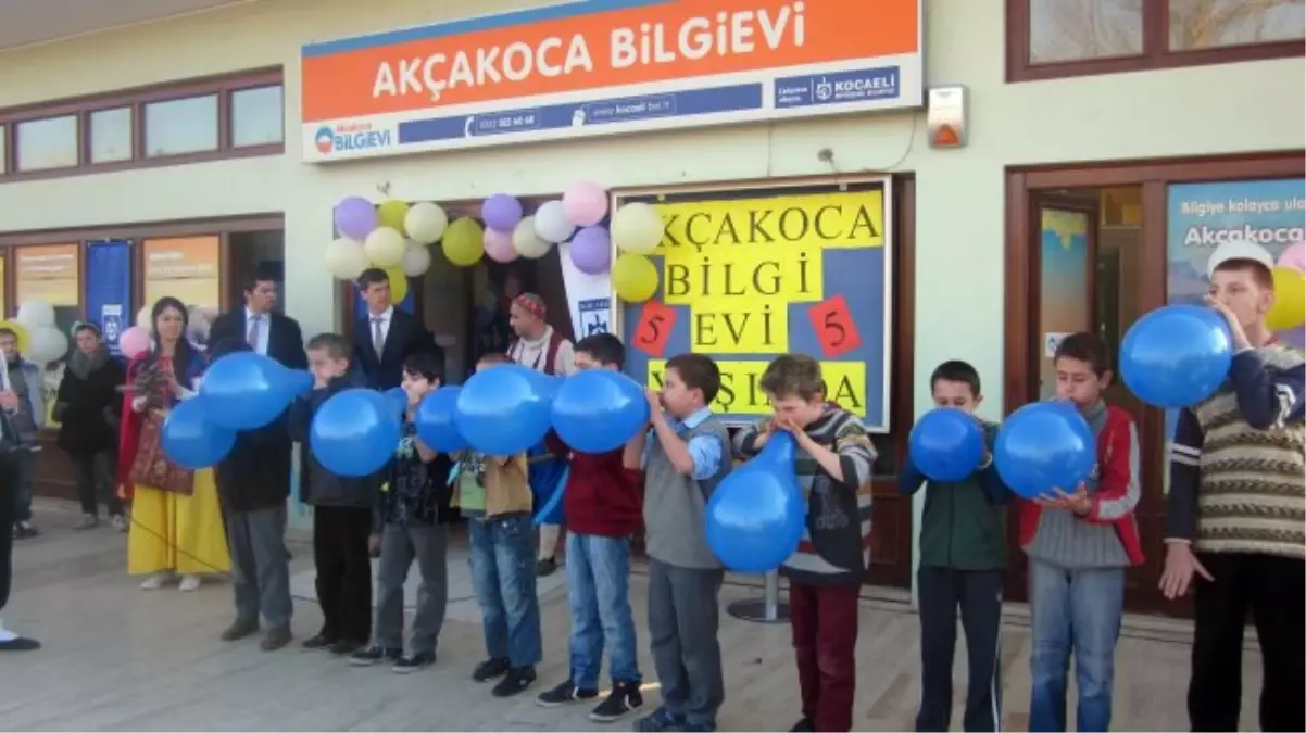 Akçakoca Bilgievinde 5. Yıl Coşkusu