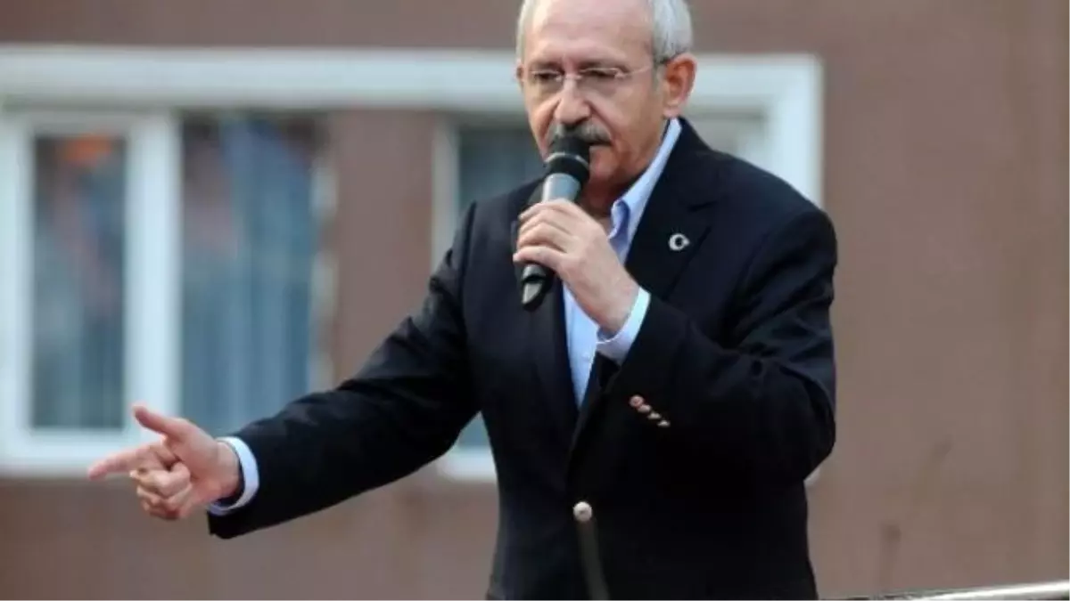 CHP Genel Başkanı Kılıçdaroğlu -