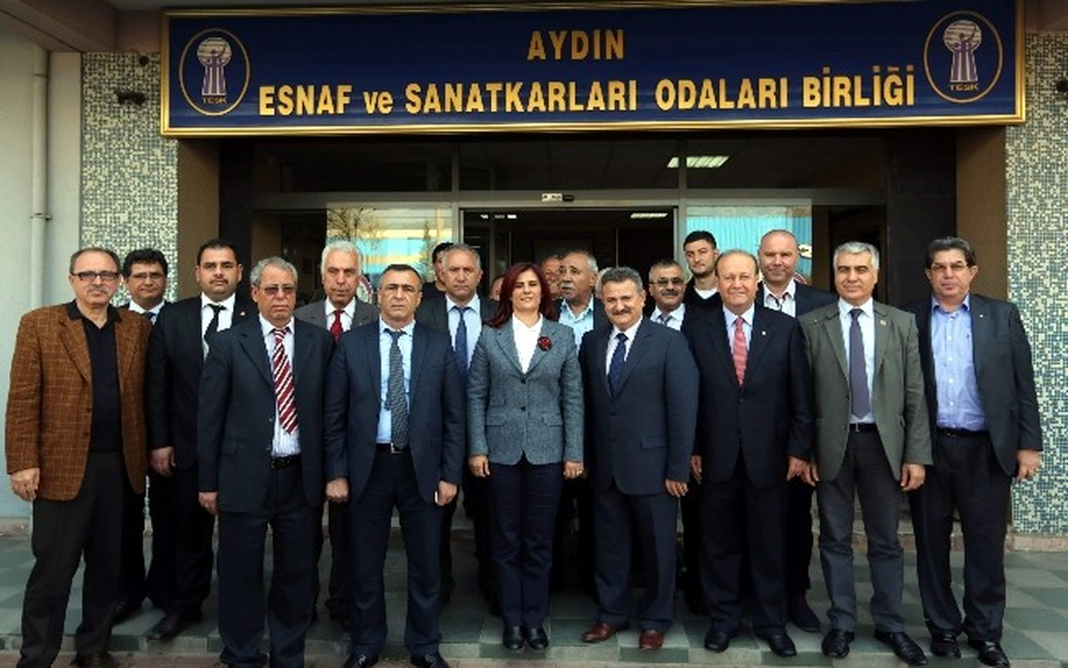 Başkan Çerçioğlu, Aydın Esnaf Odalarını Ziyaret Etti