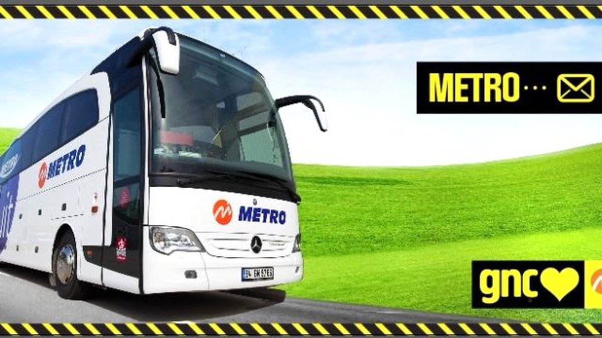 Gnçtrkcll'lilere Metro Turizm Otobüs Biletleri Yarı Fiyatına