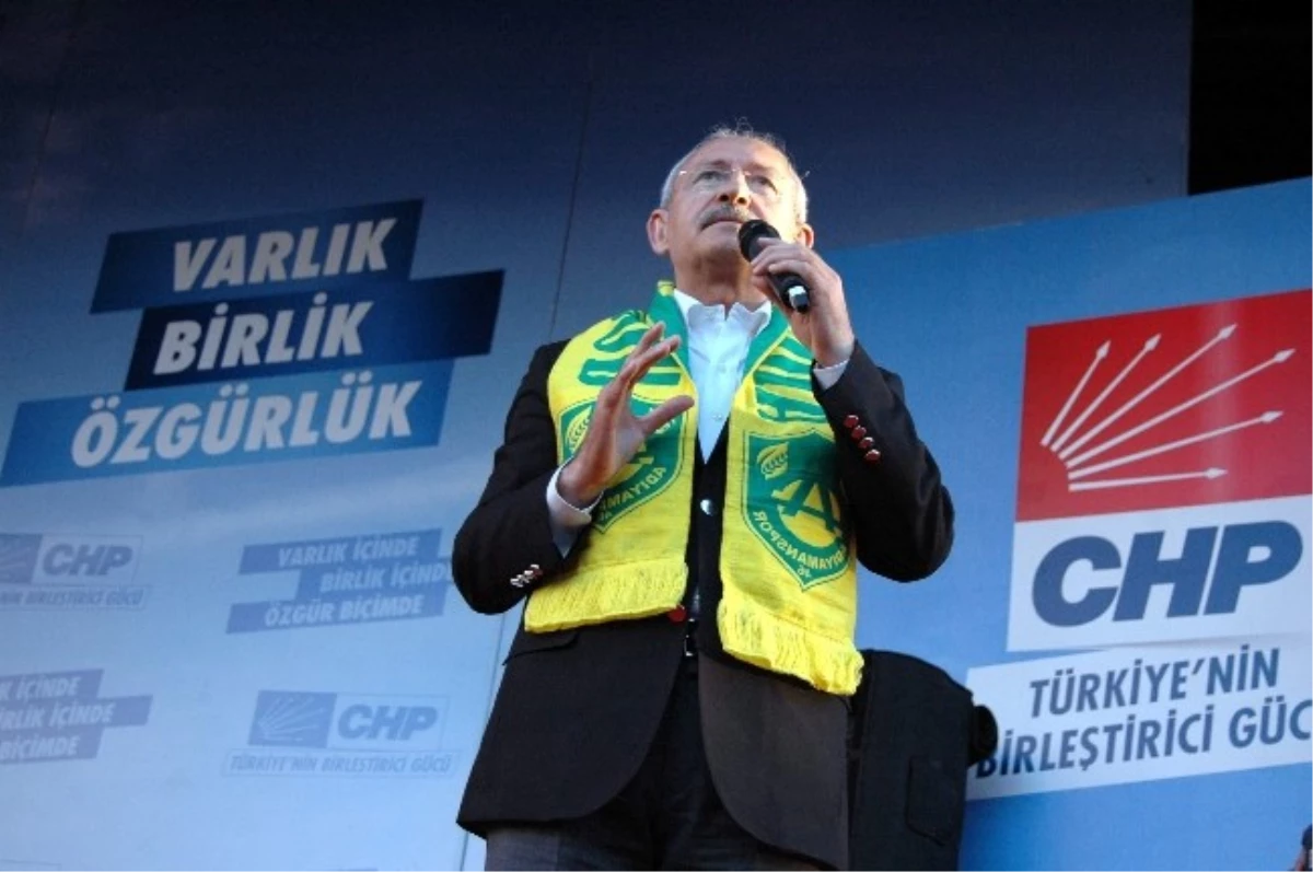 Kılıçdaroğlu: "Chp İktidarında İlk Dört Ay İçerisinde \'Siyasi Ahlak\' Kanununu Çıkartacağız"