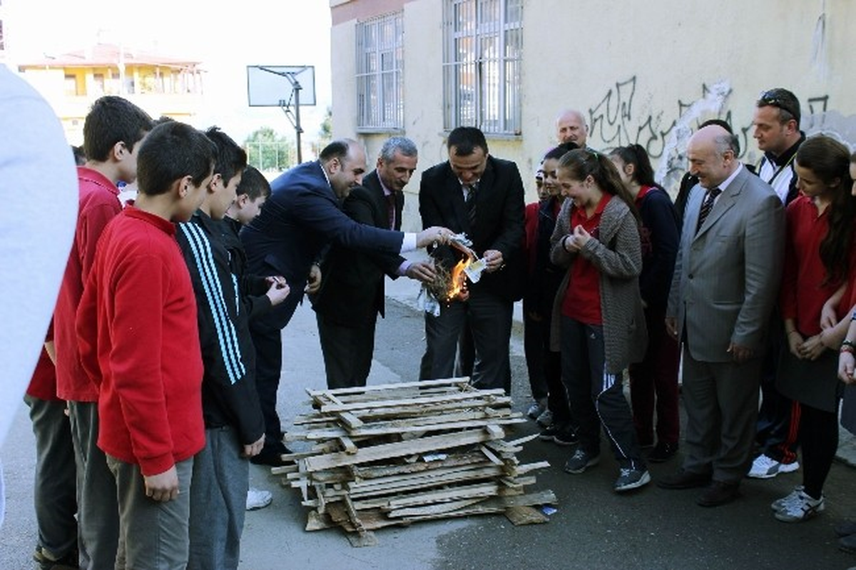 Samsun\'da Okulda Nevruz Kutlandı