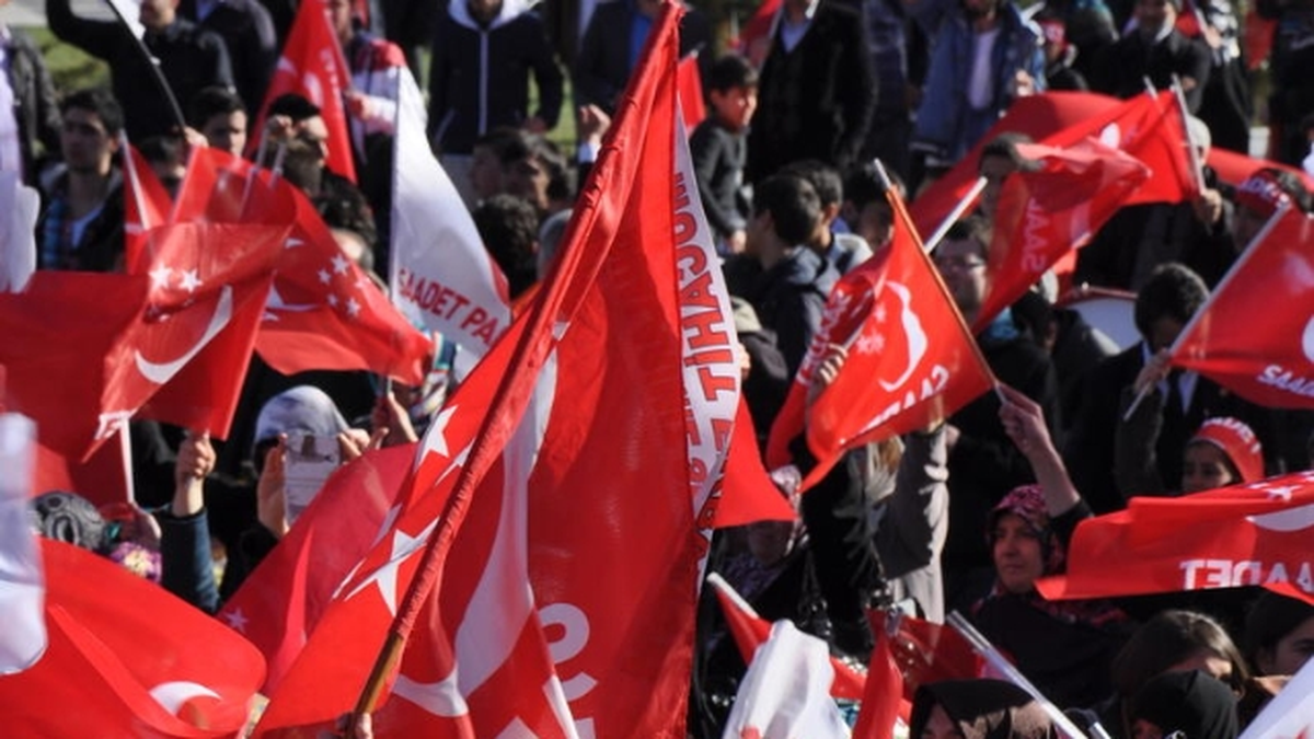 Saadet Partisi'nin Tokat Mitingi