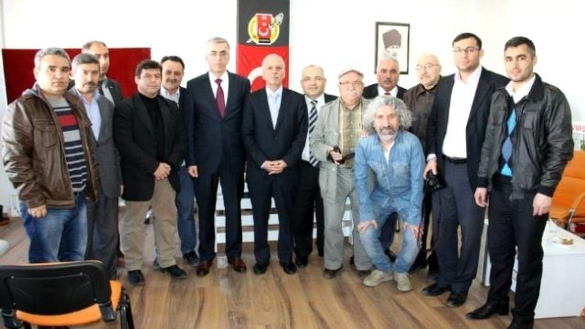Aksaray Valisi Ataklı\'dan Gazetecilere Ziyaret