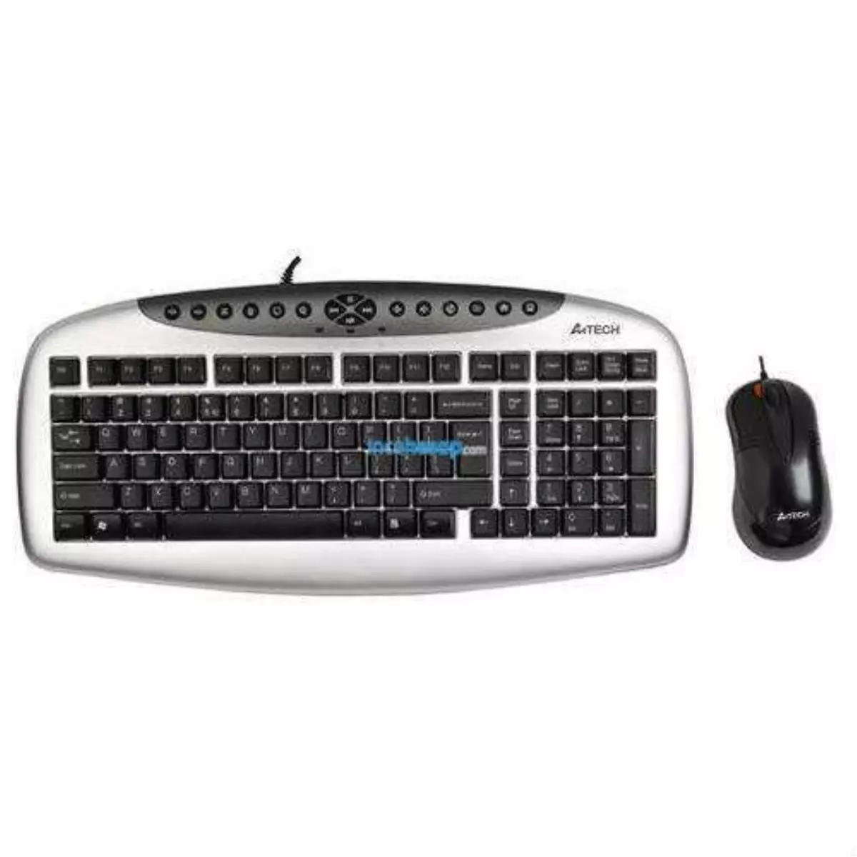 A4 Tech Kb-2150d Klavye + Optik Mouse Set Usb Siyah