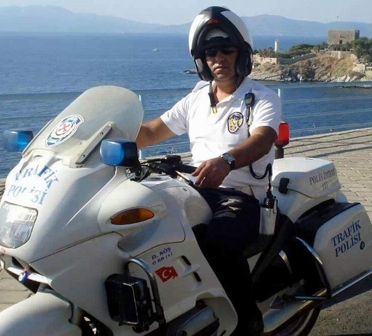 Aydın\'da Trafik Polisi Kazada Yaralandı