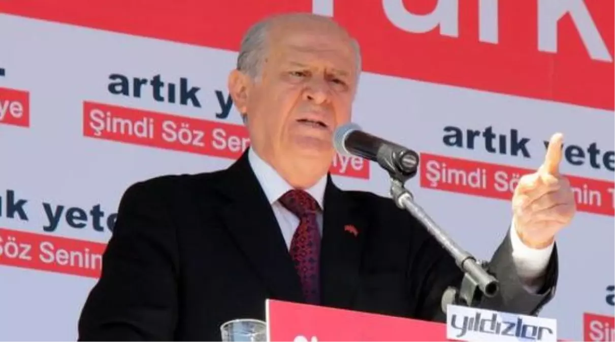 Bahçeli Erzurum\'da: Sen Cumhuriyet Dönemine Gelmiş Tehlikeli Zehirsin (2)