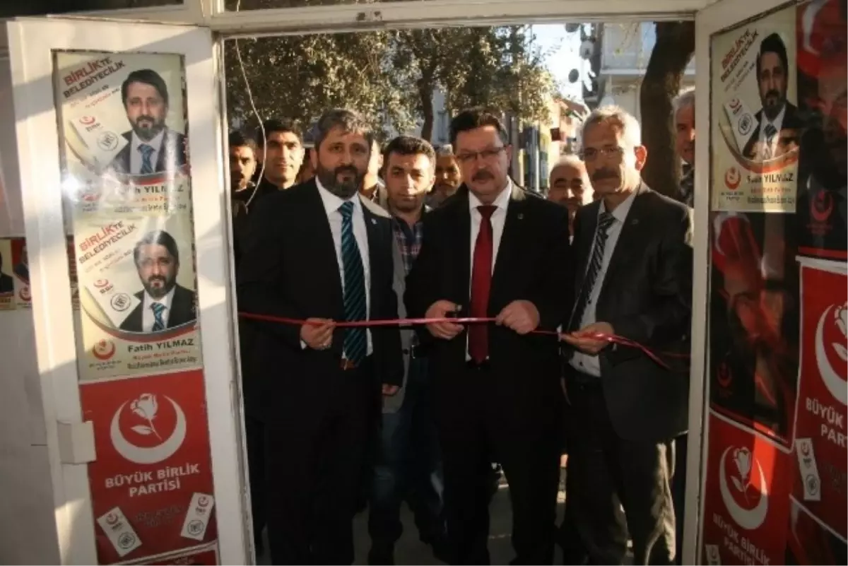 BBP\'nin M.kemalpaşa Seçim Ofisi Açıldı