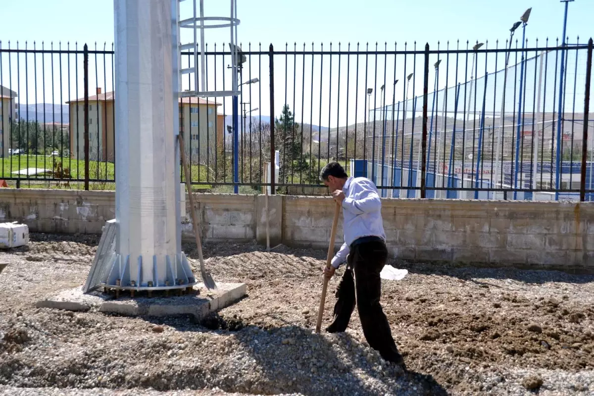 İki Nolu Sahaya Işıklandırma Sistemi