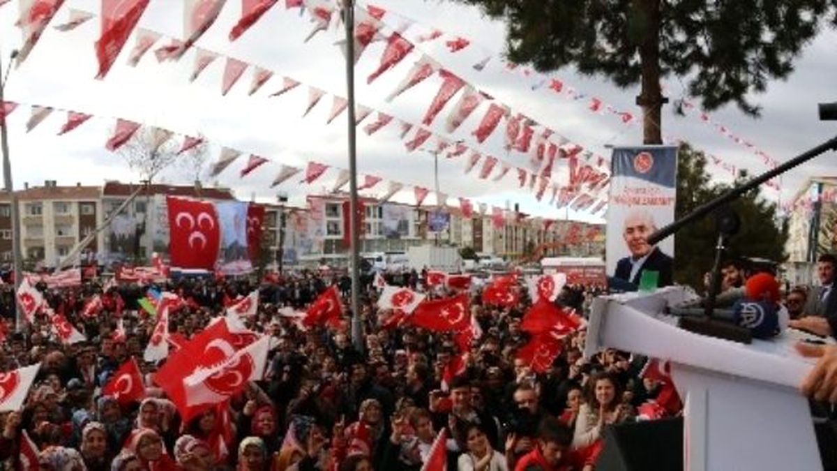 MHP\'nin Bayburt Mitingi