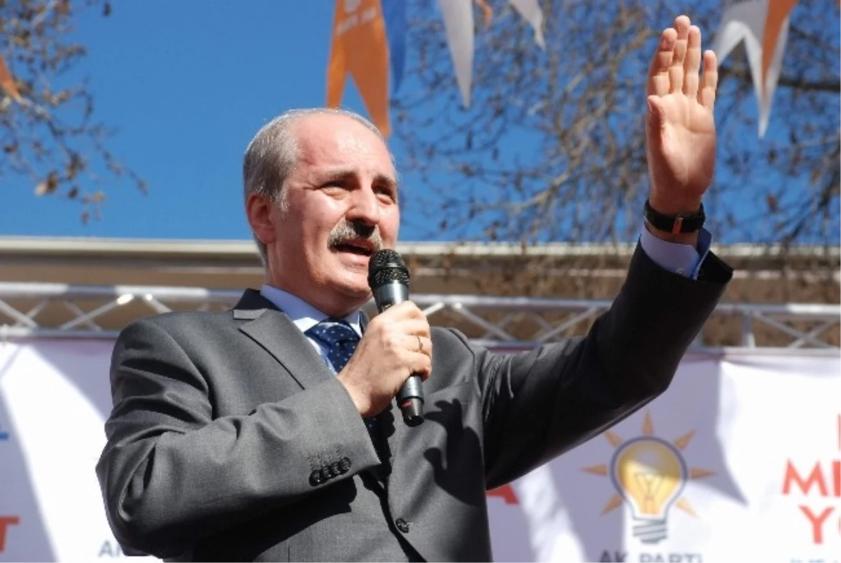 Numan Kurtulmuş: "Türkiye\'yi Ukrayna Gibi Yapmak İstiyorlar"