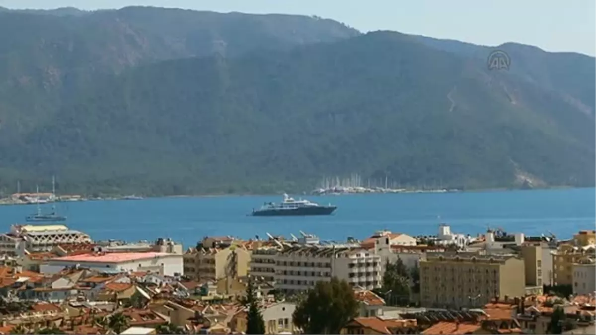 Rus iş adamının lüks yatı Marmaris\'te