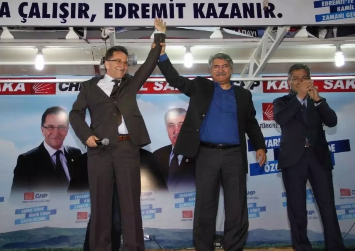 CHP Edremit Belediye Başkan Adayı Kamil Saka Açıklaması