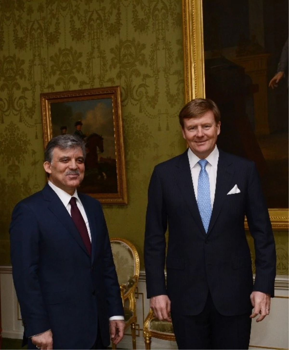 Cumhurbaşkanı Gül, Hollanda Kralı ile Görüştü