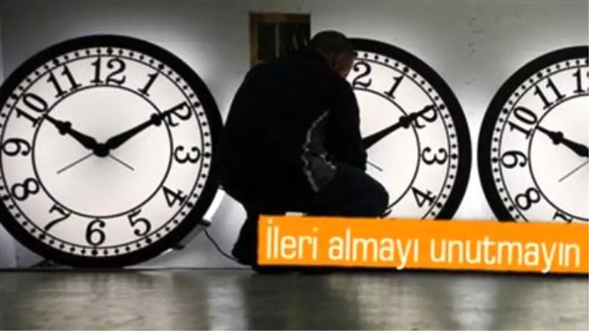 Yaz Saati Uygulaması 31 Mart\'ta Başlayacak