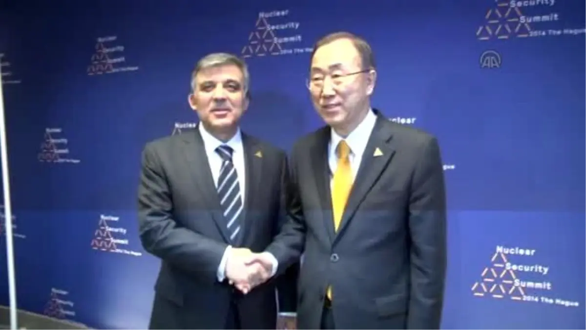 Cumhurbaşkanı Gül, BM Genel Sekreteri Ban Ki Moon ile Görüştü (2)