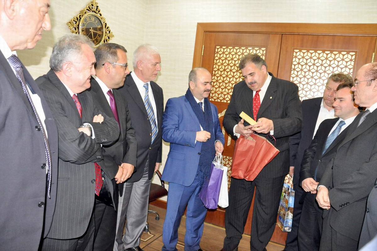 EGEBİR Derneğinden Siirt Valisi Aydın\'a Ziyaret