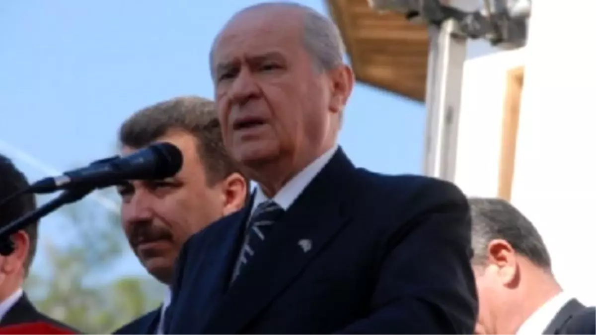 MHP Genel Başkanı Bahçeli Erdemli\'de Açıklaması