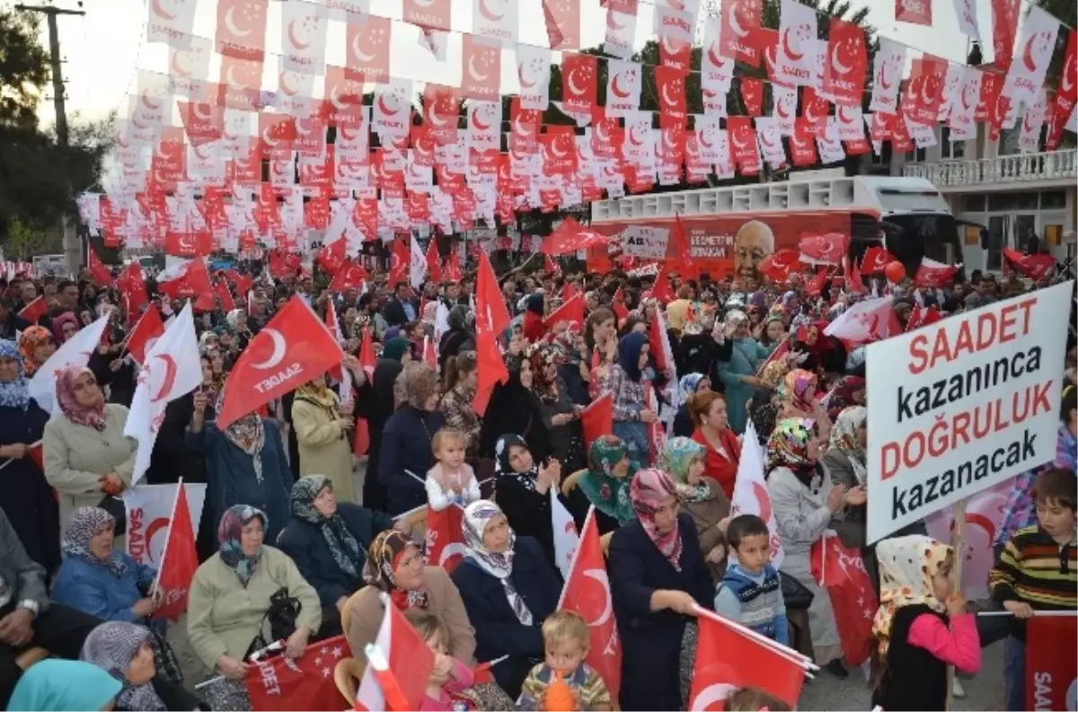 SP Genel Başkanı Mustafa Kamalak Akhisarlılara Seslendi