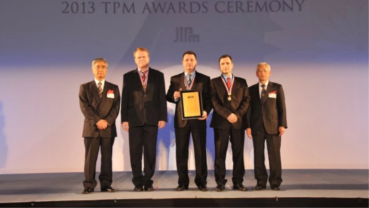 "TPM Special Award" Ödülü İkinci Kez Arçelik A.Ş.\'nin