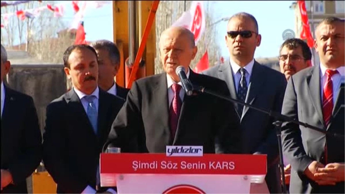 MHP Genel Başkanı Bahçeli, Adana\'da Açıklaması