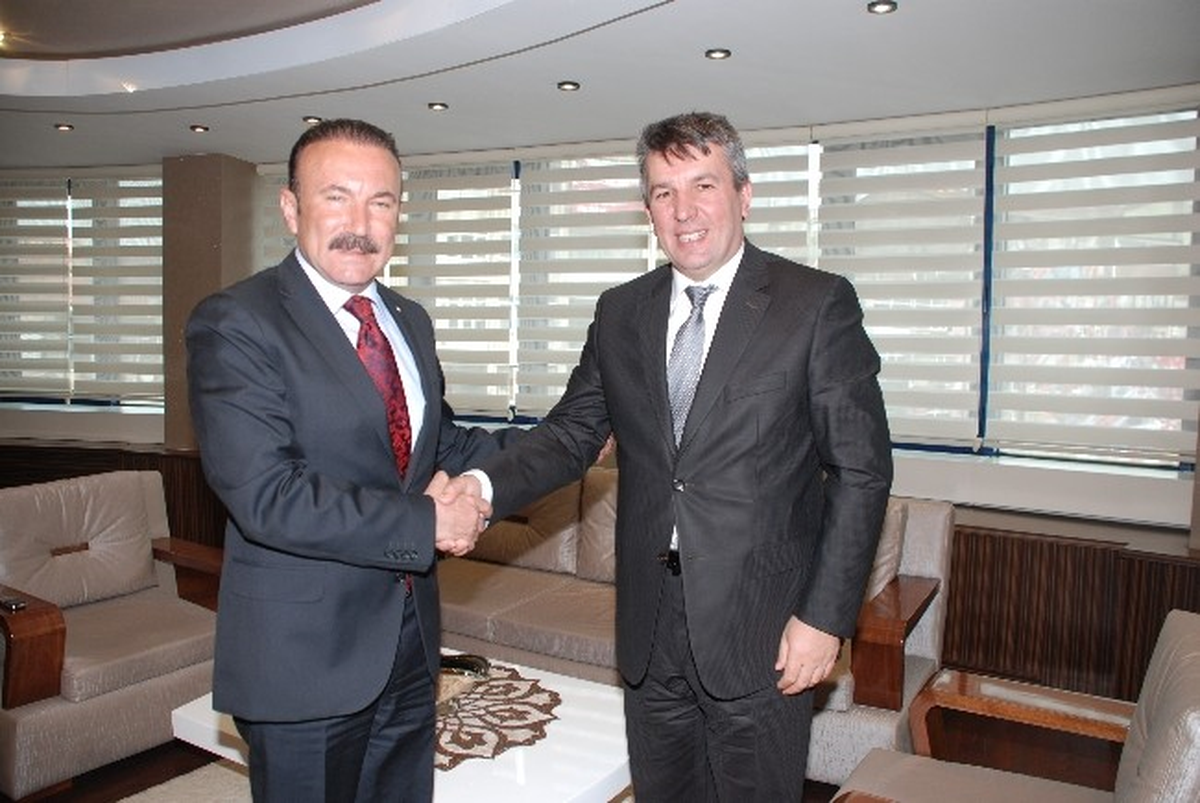 Başsavcı Küçük Başkan Doğan\'ı Ziyaret Etti