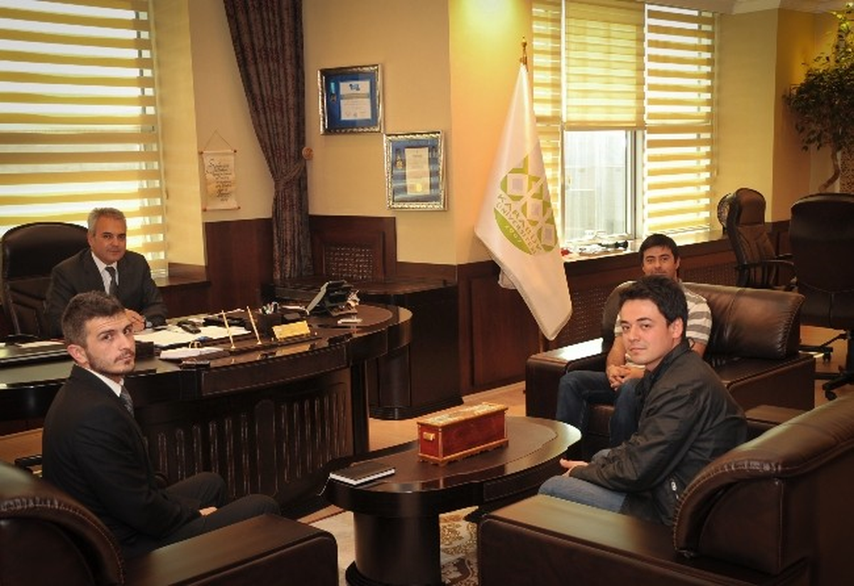 BİLİMTEY Bilim Kulübünden Rektör Uysal\'a Ziyaret