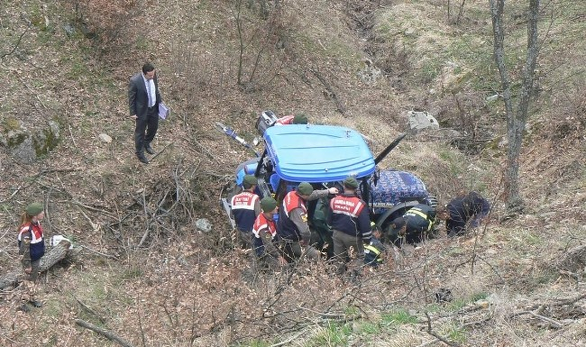 Bozüyük\'te Trafik Kazası, 1 Ölü 1 Yaralı