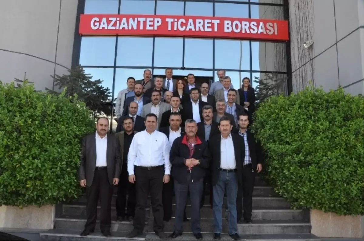 Bulgurcular, Gaziantep Ticaret Borsası\'nda Toplandı